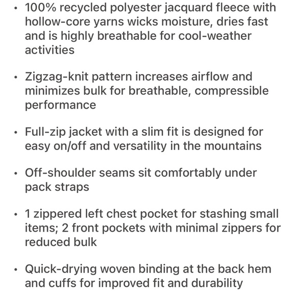 Patagonia R1 Air Jacket -Women’s - Picture 4 of 4